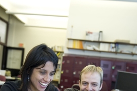 Marta González and Christian Schneider