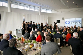 The Berklee College of Music Choir performs