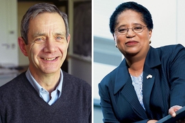 Michael Artin and Shirley Ann Jackson