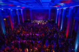 Movers and shakers: Community members get their groove on at Moving Day dance parties across the Institute.