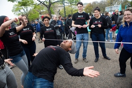 MIT’s Casino Rueda salsa dancing club.