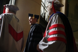 MIT Commencement procession