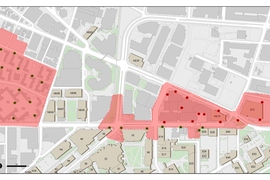 Highlighted areas show the total Wi-Fi coverage area that will be completed in 2018.