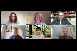 screenshot of researchers