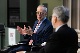 President Reif and Martin Baron